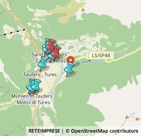 Mappa Wasserfallweg, 39032 Campo Tures BZ, Italia (1.58667)