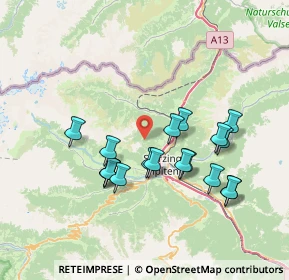 Mappa Localita' Montecavallo, 39049 Vipiteno BZ, Italia (6.62667)