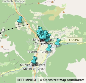Mappa Via Hugo Von Taufers, 39032 Campo Tures BZ, Italia (0.8015)