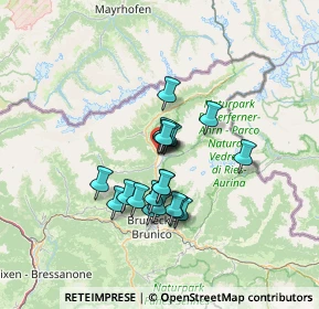 Mappa Via Hugo Von Taufers, 39032 Campo Tures BZ, Italia (9.6215)