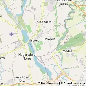 Mappa Chiopris-Viscone