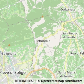 Mappa Refrontolo