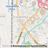 Karta Gravellona Toce