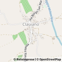 Mapa Trivignano Udinese