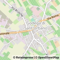 Hartă Godega di Sant'Urbano