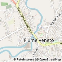 地图 Fiume Veneto