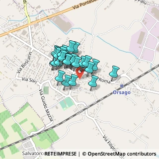 Mappa Via Pavia, 31010 Orsago TV, Italia (0.25714)