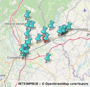 Mappa 31010 Orsago TV, Italia (6.5)