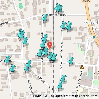 Mappa Via Garibaldi, 28883 Gravellona Toce VB, Italia (0.13333)