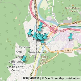 Mappa Piazza Vittorio Veneto, 28802 Mergozzo VB, Italia (0.51308)