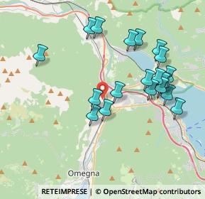 Mappa Via Pedolazzi, 28883 Gravellona Toce VB, Italia (3.8445)