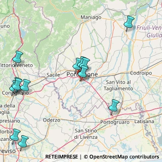 Mappa Via Malignani, 33170 Pordenone PN, Italia (21.27923)