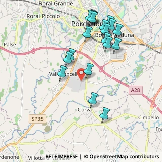 Mappa Via Malignani, 33170 Pordenone PN, Italia (2.2015)