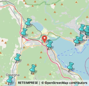 Mappa Via Goffredo Mameli, 28831 Baveno VB, Italia (6.54375)
