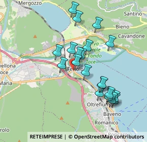 Mappa Via Goffredo Mameli, 28831 Baveno VB, Italia (1.6665)