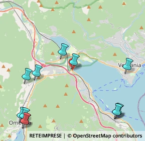 Mappa Via Cave in Oltrefiume, 28831 Baveno VB, Italia (5.7775)