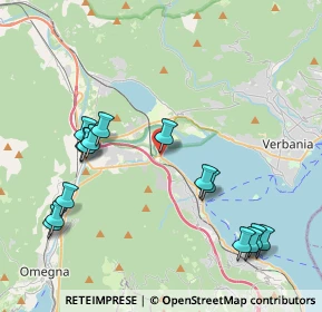 Mappa Via Cave in Oltrefiume, 28831 Baveno VB, Italia (4.59867)