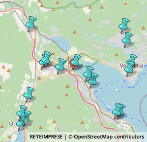 Mappa Via Cave in Oltrefiume, 28831 Baveno VB, Italia (5.05588)