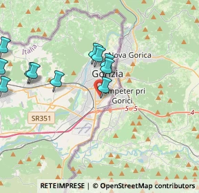Mappa PIAZZALE VON CZOERNIG CARLO, 34170 Gorizia GO, Italia (4.7025)