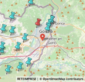 Mappa PIAZZALE VON CZOERNIG CARLO, 34170 Gorizia GO, Italia (6.097)