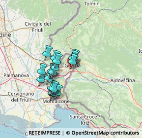 Mappa PIAZZALE VON CZOERNIG CARLO, 34170 Gorizia GO, Italia (10.2235)