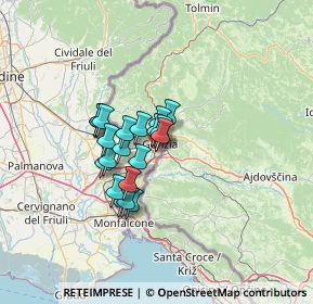 Mappa PIAZZALE VON CZOERNIG CARLO, 34170 Gorizia GO, Italia (8.795)