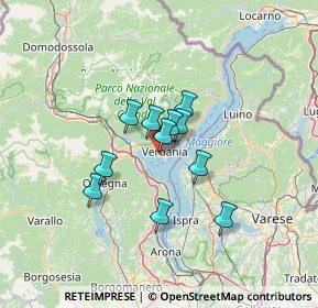 Mappa Via Alessandro Cuzzi, 28925 Pallanza VB, Italia (8.95182)