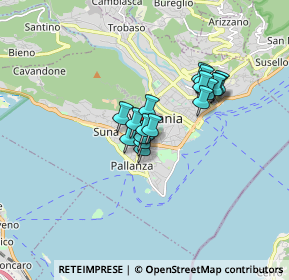 Mappa Corso Europa, 28921 Pallanza VB, Italia (1.10529)