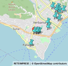 Mappa Corso Europa, 28921 Pallanza VB, Italia (1.10133)