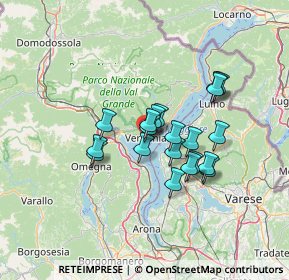 Mappa Corso Europa, 28921 Pallanza VB, Italia (10.1045)