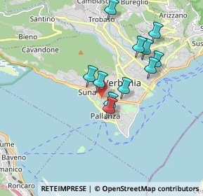 Mappa Via Zara, 28925 Pallanza VB, Italia (1.54364)