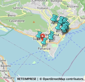 Mappa Via Zara, 28925 Pallanza VB, Italia (1.716)