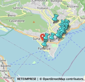 Mappa Via Zara, 28925 Pallanza VB, Italia (1.624)