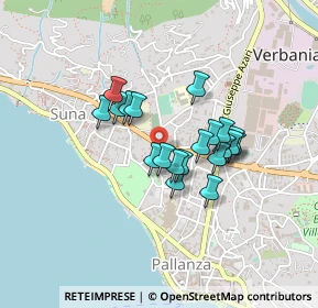 Mappa Via Zara, 28925 Pallanza VB, Italia (0.312)