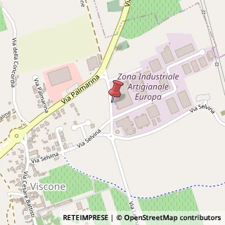 Mappa Via leonardo da vinci, 33040 Chiopris-Viscone, Udine (Friuli-Venezia Giulia)