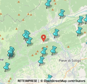 Mappa Via Rossini, 31050 Miane TV, Italia (5.764)