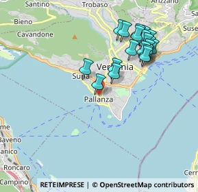 Mappa Via Giuseppe Castelli, 28921 Verbania VB, Italia (1.908)