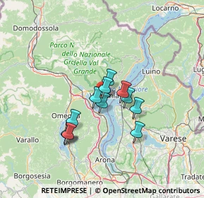 Mappa Via Giuseppe Castelli, 28921 Verbania VB, Italia (9.92917)