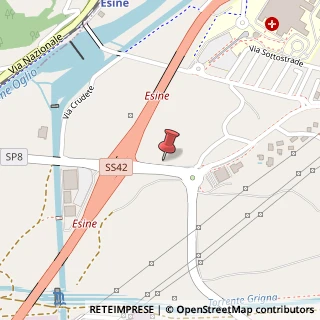Mappa Via Faéde, 40, 25040 Esine, Brescia (Lombardia)