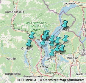 Mappa Via Delle Monache, 28922 Pallanza VB, Italia (10.0105)