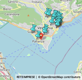 Mappa Via Delle Monache, 28922 Pallanza VB, Italia (1.7945)