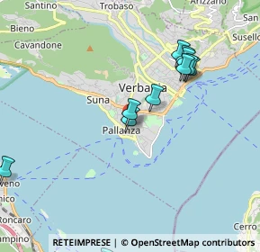Mappa Via del Riale, 28922 Pallanza VB, Italia (2.03182)