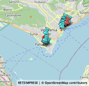 Mappa Via del Riale, 28922 Pallanza VB, Italia (1.542)