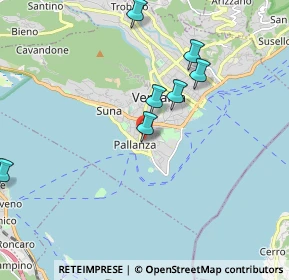 Mappa Via del Riale, 28922 Pallanza VB, Italia (2.84545)