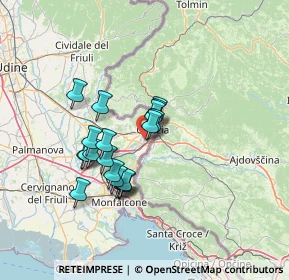 Mappa Via Tagliamento, 34170 Gorizia GO, Italia (10.8915)
