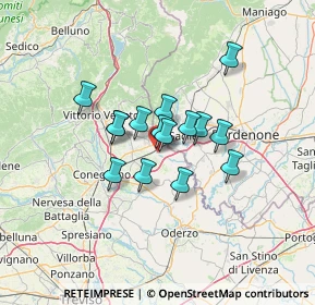 Mappa Via Cal de Caval, 31010 Orsago TV, Italia (9.02933)