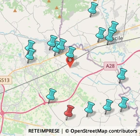 Mappa Via Cal de Caval, 31010 Orsago TV, Italia (4.57625)