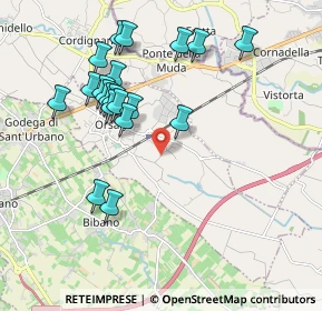 Mappa Via Cal de Caval, 31010 Orsago TV, Italia (1.9195)