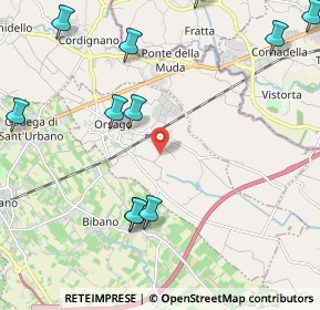 Mappa Via Cal de Caval, 31010 Orsago TV, Italia (2.68364)