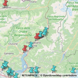 Mappa Via Faéde, 25040 Esine BS, Italia (27.4965)
